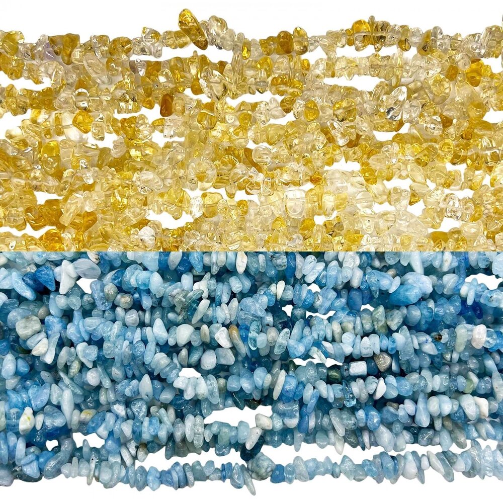 6253 5-10mm Healing Crystal Chip Stone Beads for Jewelry Making, Irregular